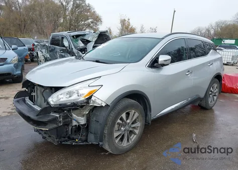2017 Nissan Murano Sv from USA, damaged, VIN 5N1AZ2MH8HN184037